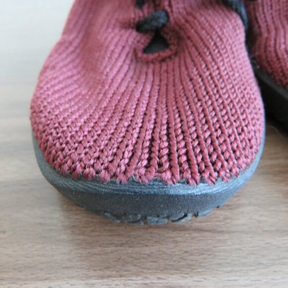 ARCOPEDICO LS Knit Sneaker Walkings Shoes in Bordeaux - Size EU 36 / US 5.5 - Picture 8 of 14